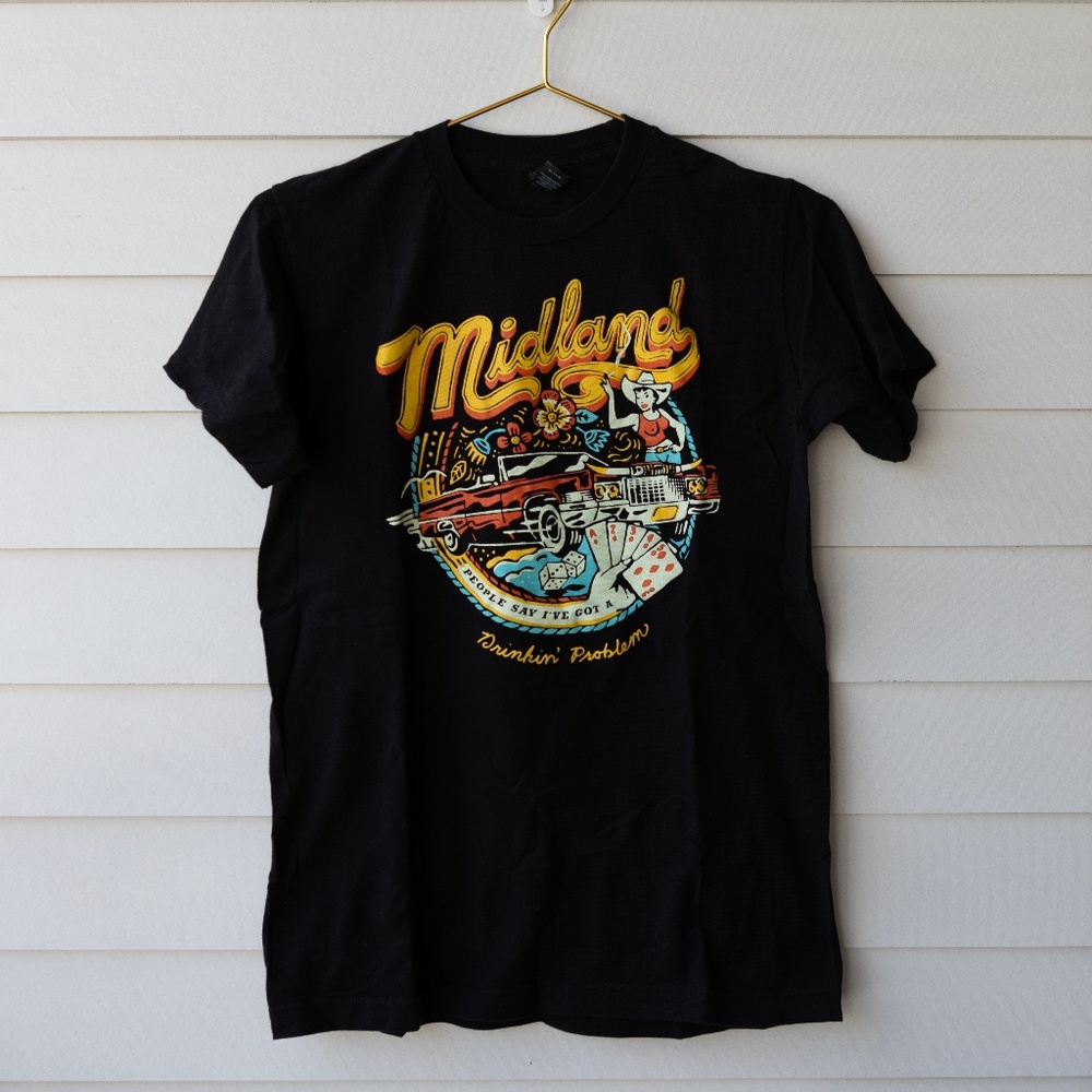 MIDLAND Drinkin' Problem merch tee !!